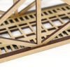 Single Track Bridge Model Railway 00 Gauge MDF Bowstring 350mm – Assembled