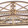 OO Gauge Single Track MDF Bowstring Bridge 350mm
