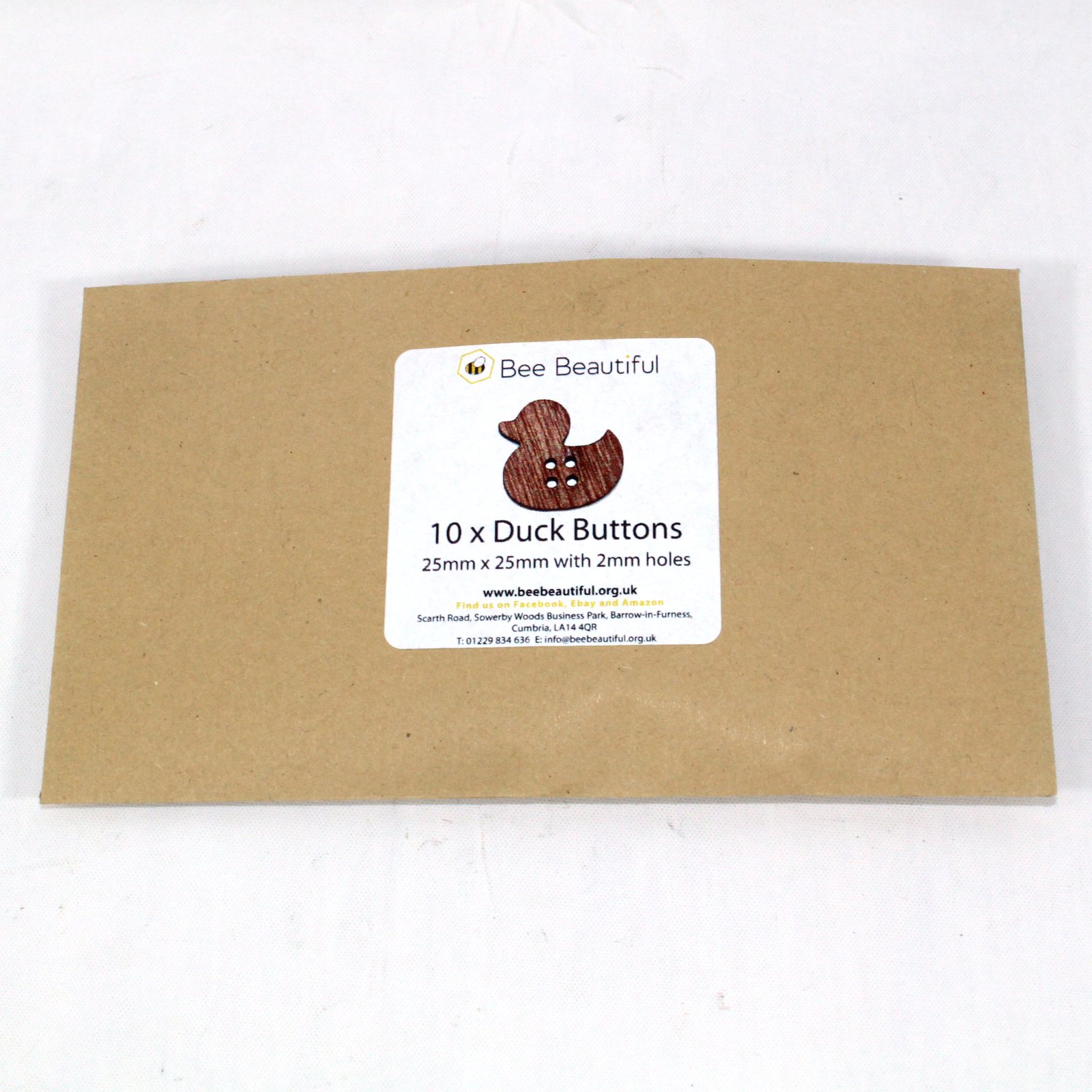 duck buttons in packaging