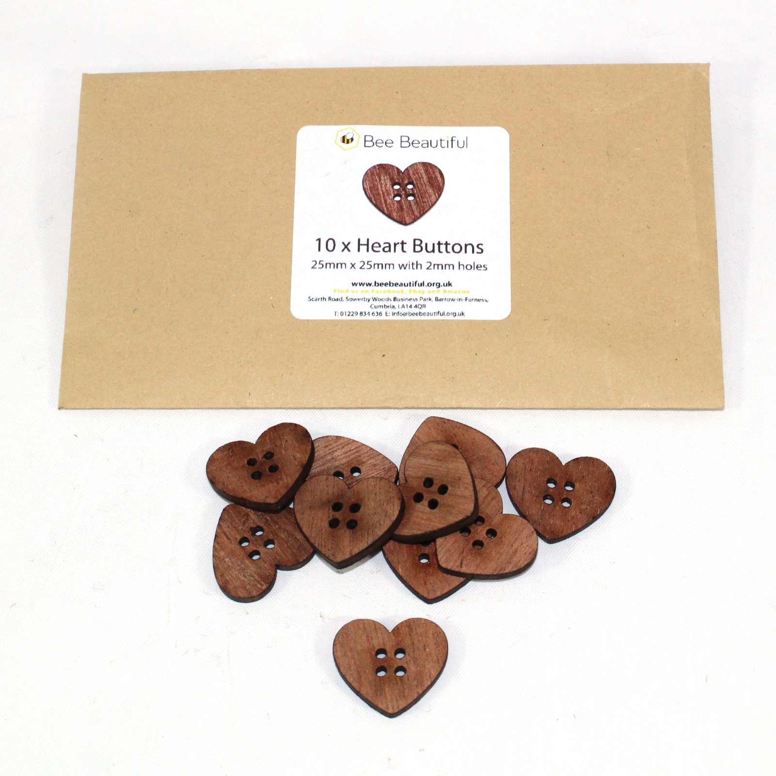 heart buttons