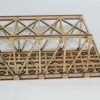 Model Railway 00 Gauge Single Track Girder Bridge MDF 305mm (1 Foot) assembled