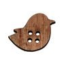 Bird Shaped Wooden Buttons, Laser Cut, Knitting, Sewing, Crochet, craft