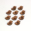 Bird Shaped Wooden Buttons, Laser Cut, Knitting, Sewing, Crochet, craft