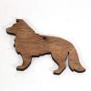 Sheep Dog laser cut plywood animal shapes