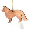 Sheep Dog laser cut plywood animal shapes