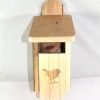 Handmade Personalised Robin nesting box bird house