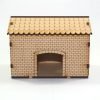 OO Gauge Model Railway MDF Laser Cut Barn / open sided Farmyard Barn
