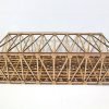 Model Railway 00 Gauge Twin Track Girder Bridge MDF 350mm assembled