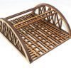 N Gauge Triple Track MDF Bowstring Bridge 150mm