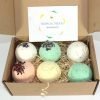 Mixed Heart Bath Bombs reduced plastic 6 x 175g