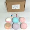 Bee Beautiful Mixed Large Round Bath Bombs Gift Box reduced plastic 6 x 175g