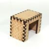 OO Gauge Model Railway MDF Laser Cut Brick Bus Stop 00