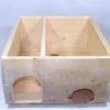 Hedgehog House Size 560mm x 470mm x 250mm Entry hole – 100mm x 120mm