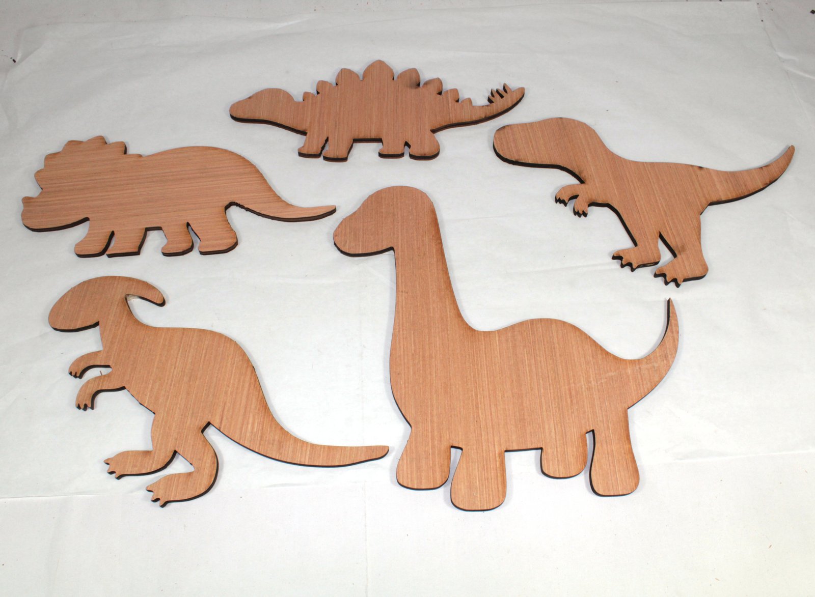 5 plywood dinosaura