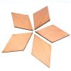 diamond wood shapes