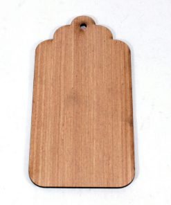 Gift tags Laser cut Wooden Plywood Name Luggage tags 100mm x 50mm 5mm plywood
