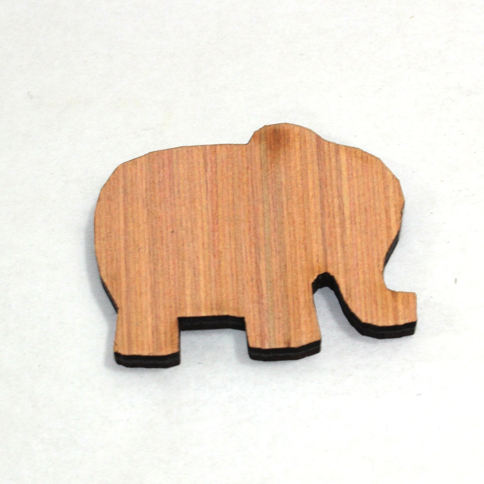 1 x laser cut plywood elephants