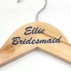 Wedding personalised bridesmaid hangers