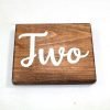 wedding table numbers