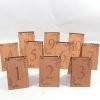 wedding table numbers