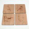 birds coasters