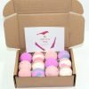 pink bath bombs