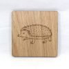 hedgehog coasters