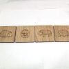 hedgehog coasters