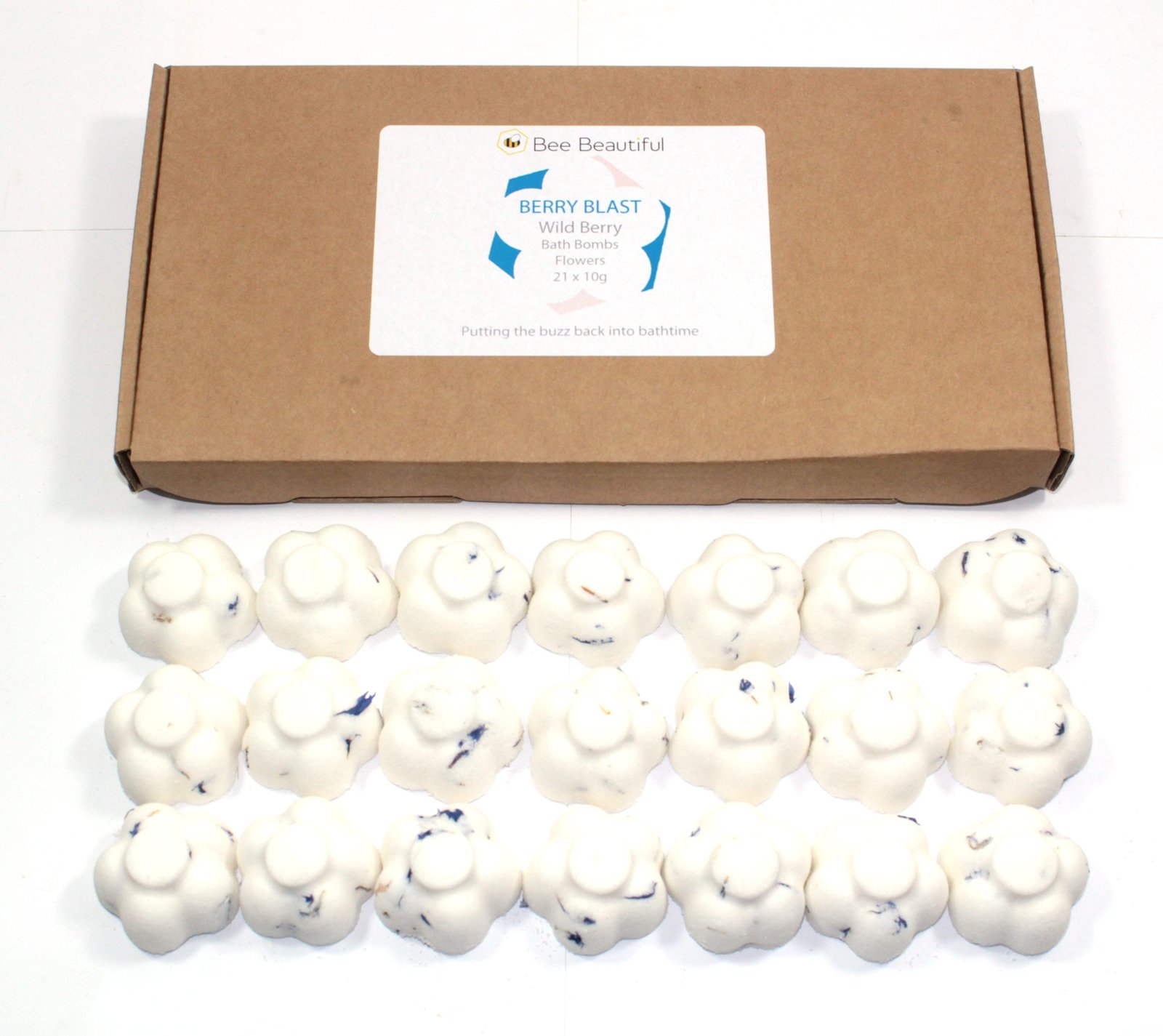 wild berry bath bombs with box