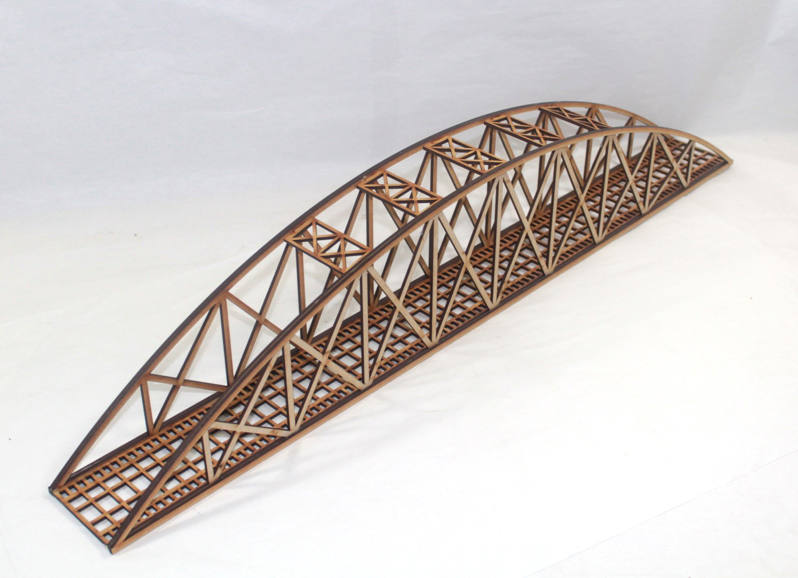full legnth of 760mm single track bow bridge